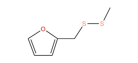 2-[(Methyldisulfanyl)-methyl]furan